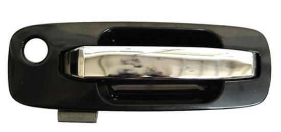 MANIJA EXTERIOR XTRAIL 02-07 DELANTERA NEGRA/CROMO L
