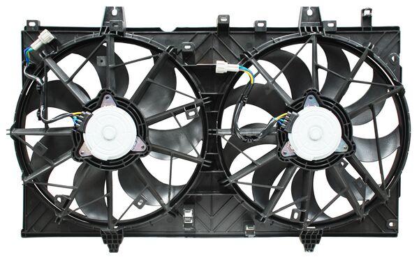 MOTOVENTILADOR XTRAIL 15-22 / ROGUE 16-21 P/RADIADOR P/AIRE ACONDICIONADO DOBLE COMPLETO