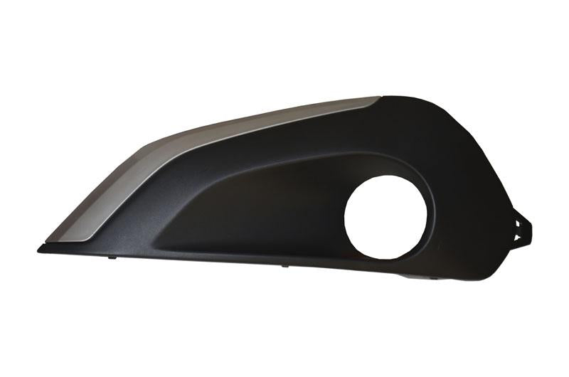 PARRILLA FASCIA PEUGEOT 208 17-18 MOLDURA / PLATA L