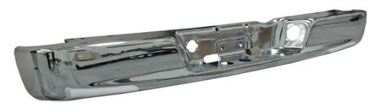 DEFENSA TRASERA RAM PU 02-09 CROMO S/HULE