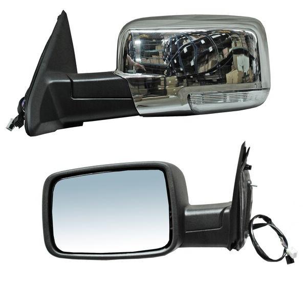 ESPEJO RAM PU 09-20 ELECTRICO C/DESEMPAÑANTE C/DIRECC C/LUZ INF LED C/MEMORIA CROMO 13PIN L