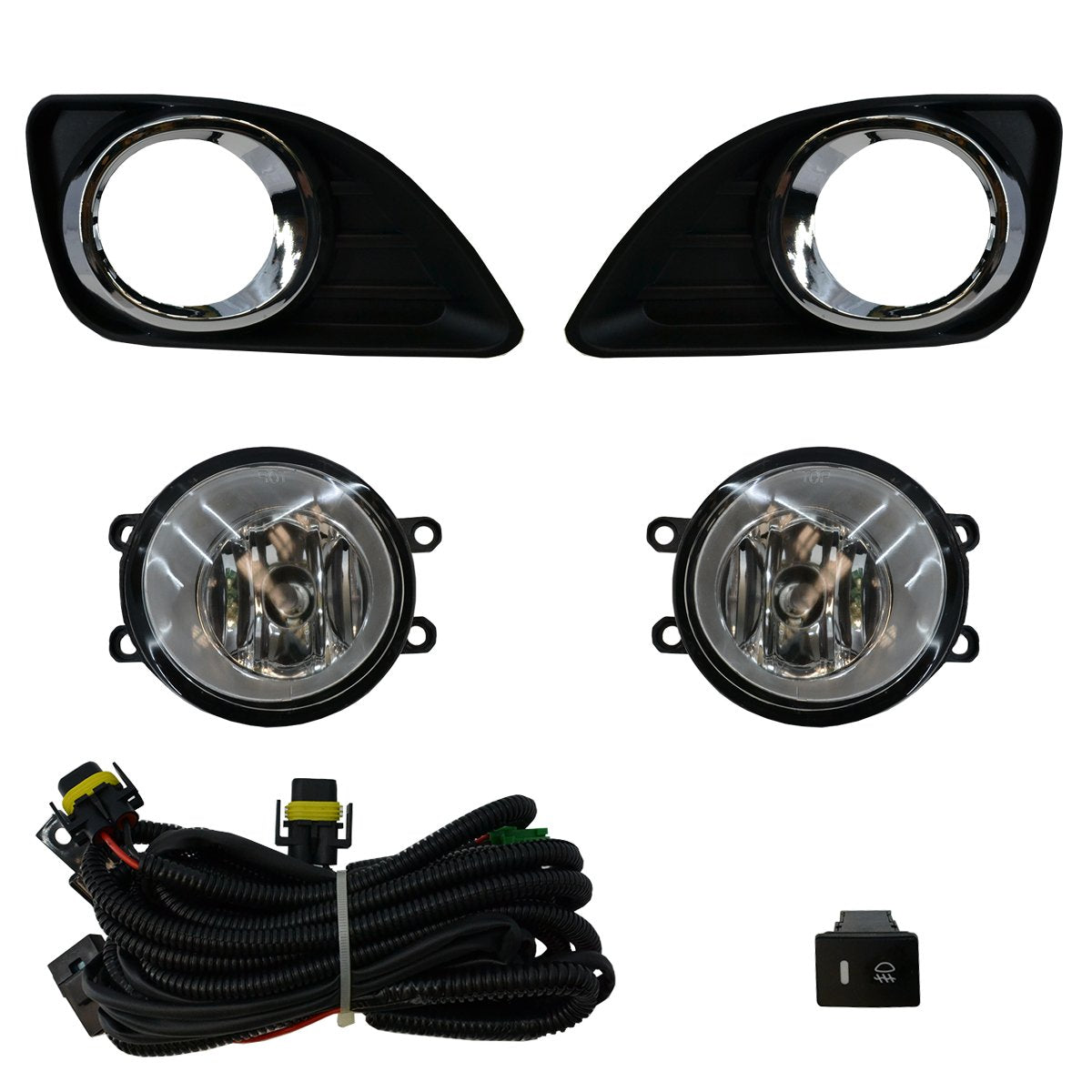 FARO NIEBLA CAMRY 10-11 PARRILLA C/LEDS JGO CN