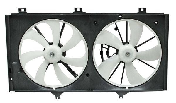 MOTOVENTILADOR CAMRY 07-11/ AVALON 05-12 V6/3.5L P/RADIADOR DOBLE P/AIRE ACONDICIONADO