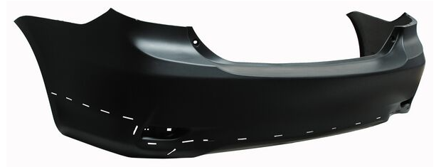 FASCIA TRASERA COROLLA 11-13 S/XRS C/HOYO P/SPOILER