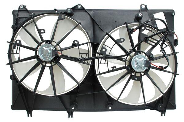 MOTOVENTILADOR HIGHLANDER 08-13 3.5L P/RADIADOR P/AIRE ACONDICONADO DOBLE COMPLETO