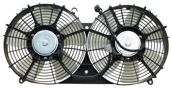 MOTOVENTILADOR HIACE 05-14 P/RADIADOR C/AIRE ACONDICIONADO DOBLE COMPLETO