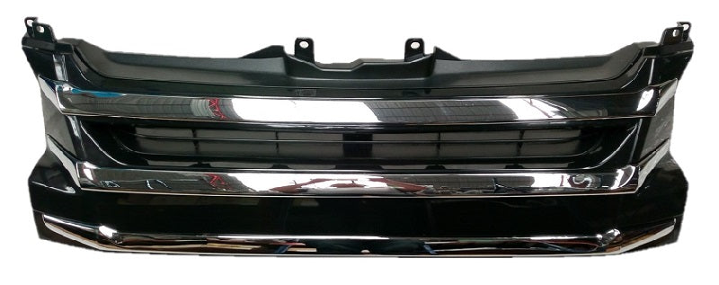 PARRILLA HIACE 14-18 ANCHA NEGRA FILO/CROMO TIPO JAPONES CN