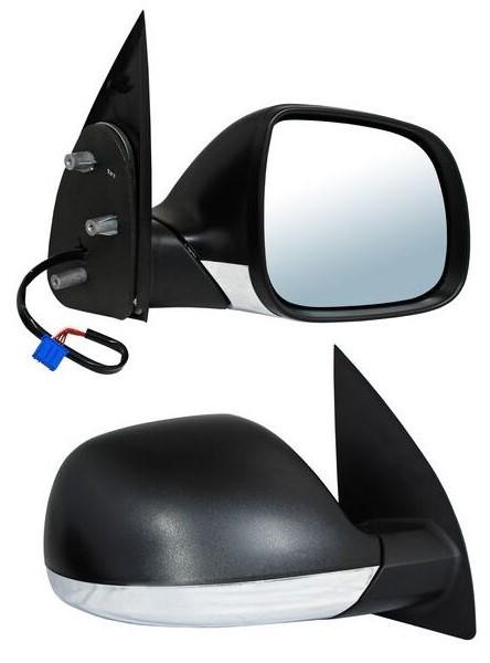 ESPEJO AMAROK 10-23 ELECTRICO C/DESEMPAÑANTE TEX/CROMO 5PIN R