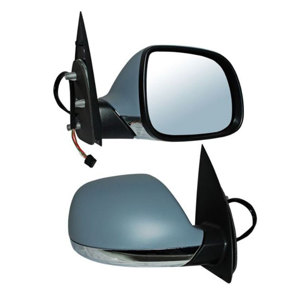 ESPEJO AMAROK 10-23 ELECTRICO C/DESEMPAÑANTE P/PINT C/CROMO 5PIN R