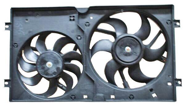 MOTOVENTILADOR BEETLE 98-11 1.8/1.9/2.0L P/RADIADOR P/AIRE ACONDICIONADO DOBLE COMPLETO