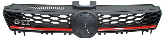 PARRILLA GOLF GTI 15-16 FILO/ROJO C/EMBLEMA