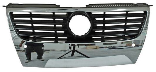 PARRILLA PASSAT 06-11 C/HOYO P/SENSOR S/FILOS CROMO