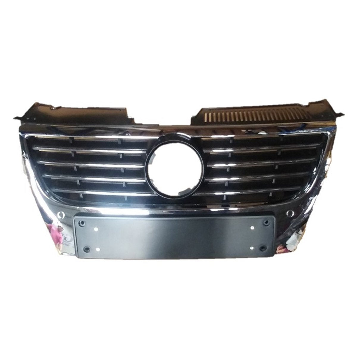 PARRILLA PASSAT 06-11 CROMO C/HOYO P/SENSOR PORTA PLACA EUROPEO CN