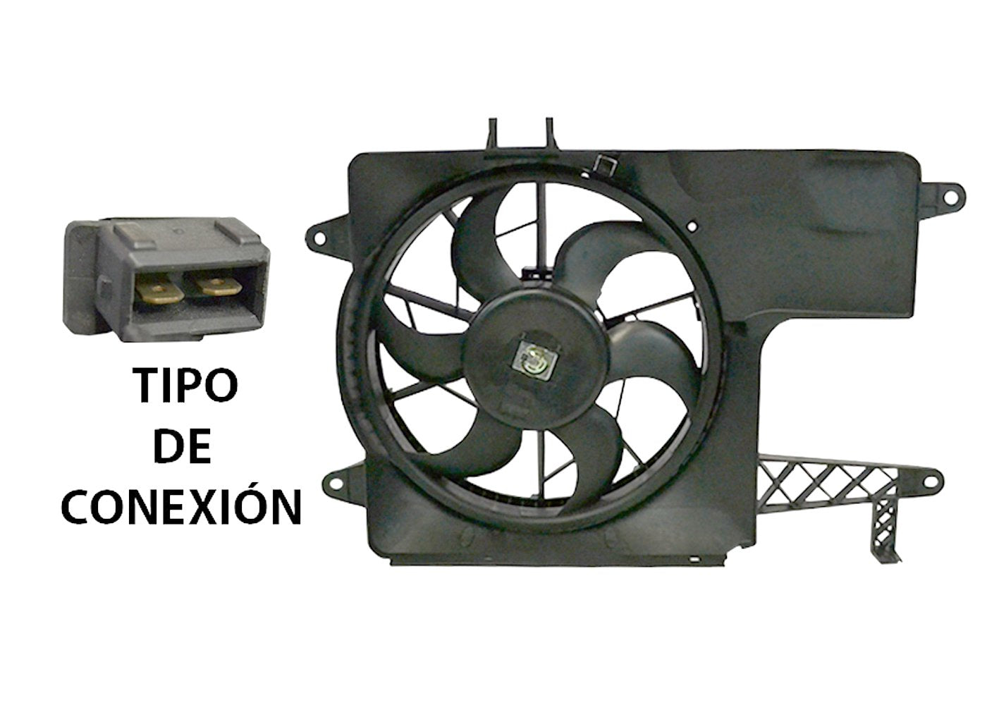 MOTOVENTILADOR POINTER 98-09 S/AIRE ACONDICION 2 PIN CN