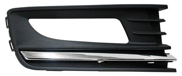 PARRILLA FASCIA VENTO 16-20 C/HOYO P/FARO MOLDURA CROMO R CN