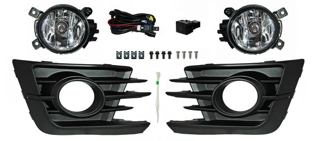 FARO NIEBLA GOL 17-18 C/PARRILLA FILO CROMO JUEGO CN