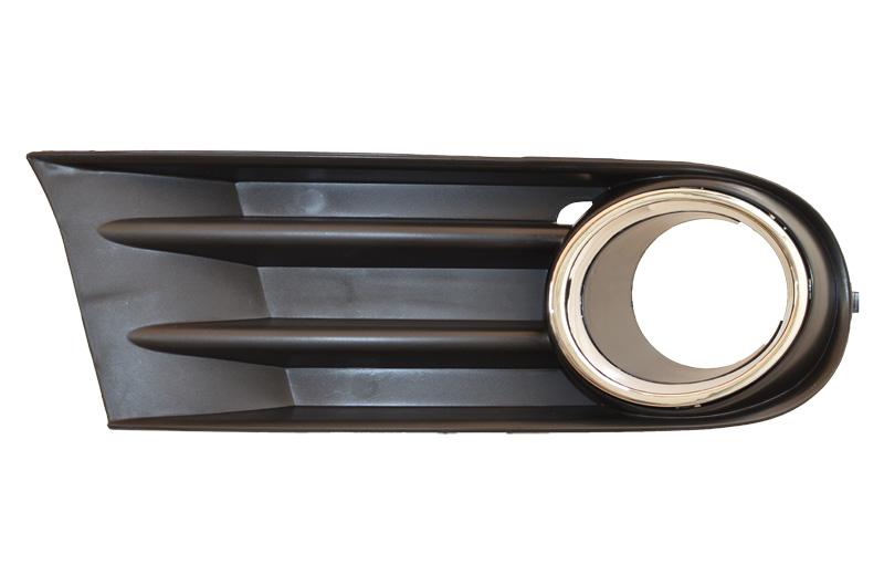 PARRILLA FASCIA GOL 09-13 / SAVEIRO 10-13 C/HOYO P/FARO ARO CROMO R CN