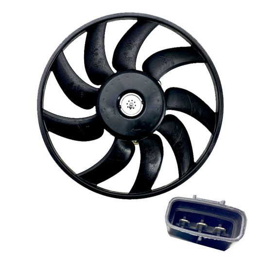 MOTOVENTILADOR AUDI A4 09-16 L4 1.8, 2.0/V6 3.0, 3.2L P/AA 2 PIN CN