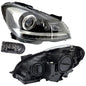 FARO MBENZ CLASE C 12-14 C/LUPA CROMO R CN
