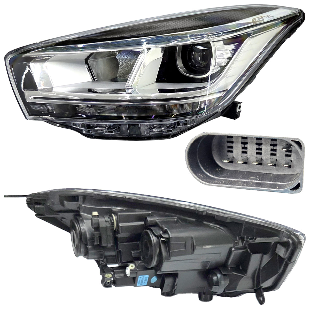 FARO TIGGO 4 PRO 22-24 FILO SUP NEGRO LEDS L CN