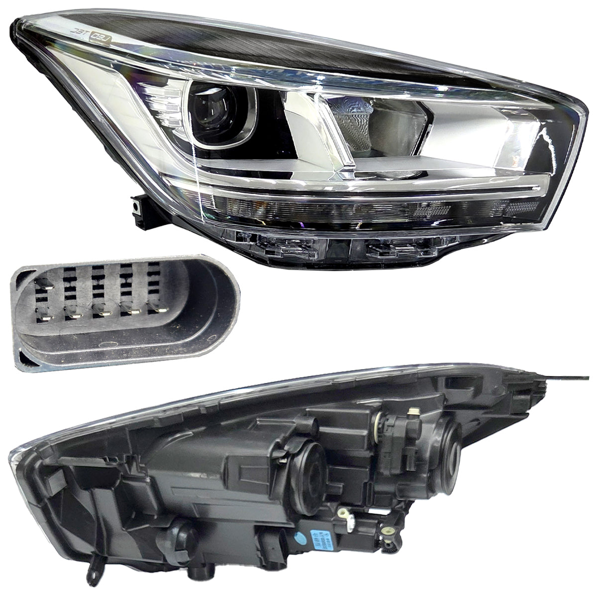 FARO TIGGO 4 PRO 22-24 FILO SUP NEGRO LEDS R CN