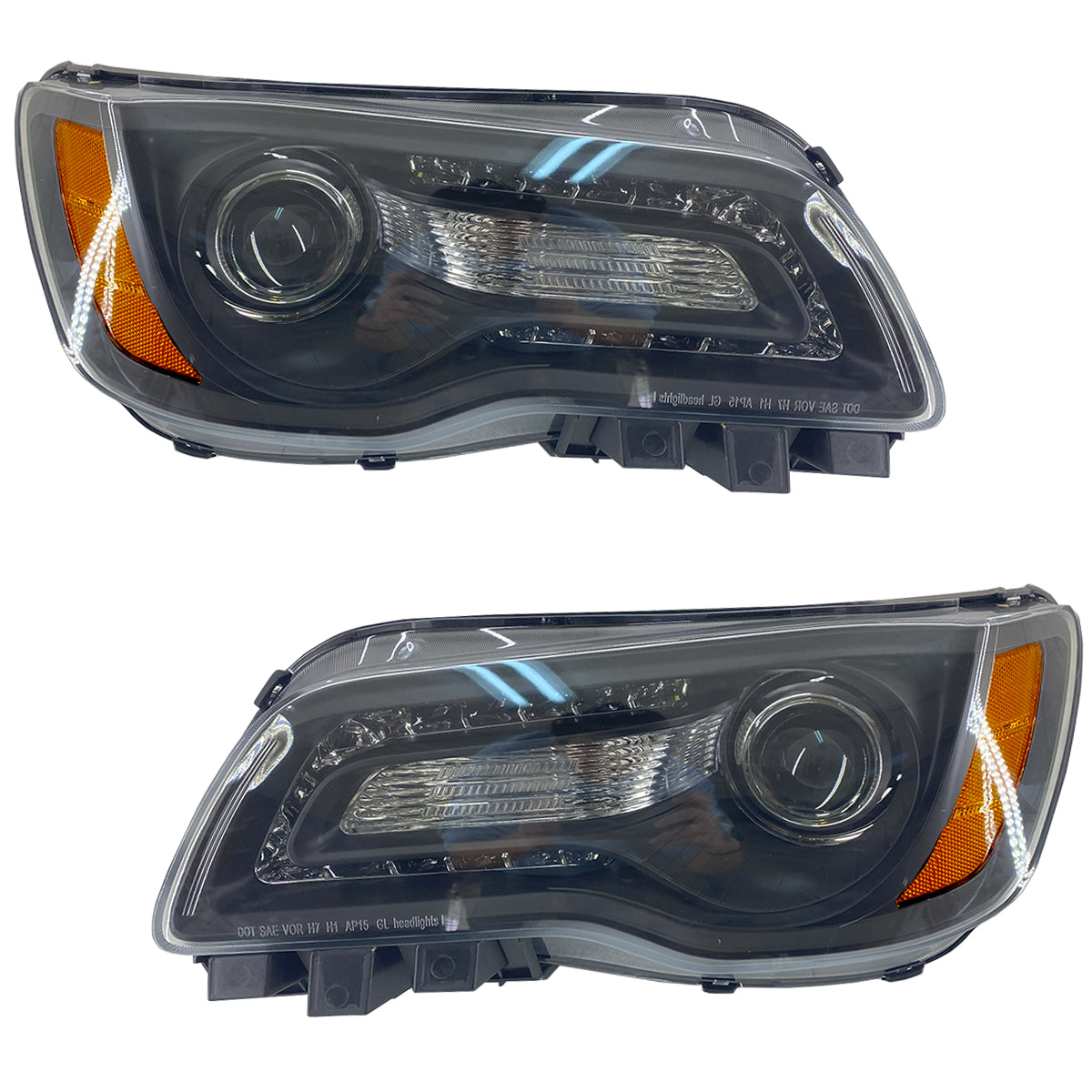 FARO CHRYSLER 300 11-17 OBSC AMB JGO 2PZS CN