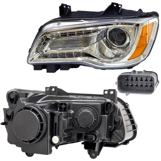 FARO CHRYSLER 300 11-17 CROMO L CN