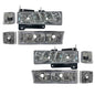 CHEV PU  94-95 KIT SPORT FAROS  / CUARTOS  8 PZS CROMO CN