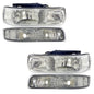 CHEV PU 99-02 KIT SPORT FAROS / CUARTOS 4 PZS CRM CN