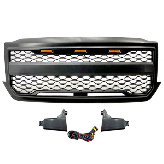PARRILLA CHEV PU / SILVERADO 15-18 1500/2500 C/ CUARTOS CN