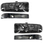 CHEV S10/ BLAZER 98-04 KIT SPORT FAROS / CUARTOS OBSC 4 PZS CN
