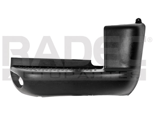 FASCIA TRAS COURIER 01-12 NEGRA NACIONAL R