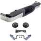 DEFENSA TRAS LOBO 09-14 S/HOYO P/SENSOR CROMO COMPLETA CN