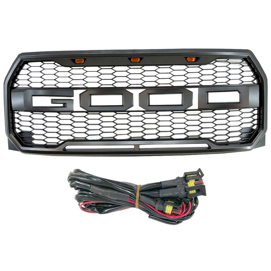 PARRILLA LOBO 15-17 F150 DOBLE CABINA C/CUARTOS CN