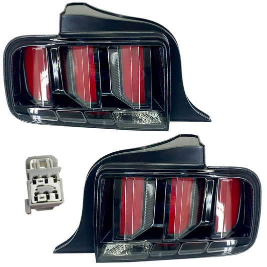 CALAVERA MUSTANG 05-09 ROJO JGO 2PZS CN