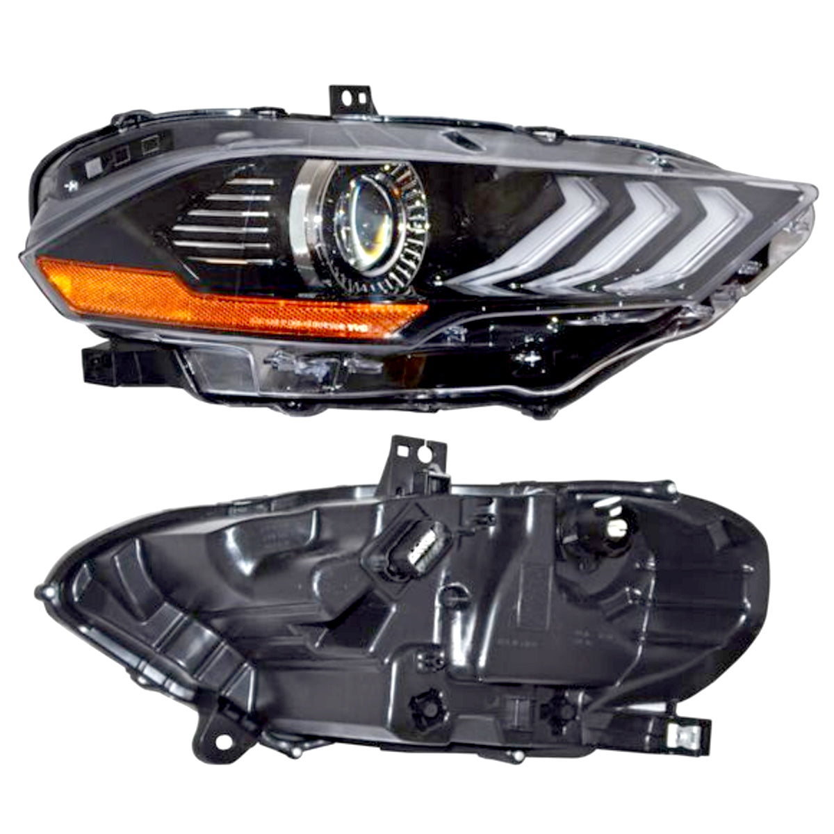 FARO MUSTANG 18-22 C/LEDS P/FOCO R CN