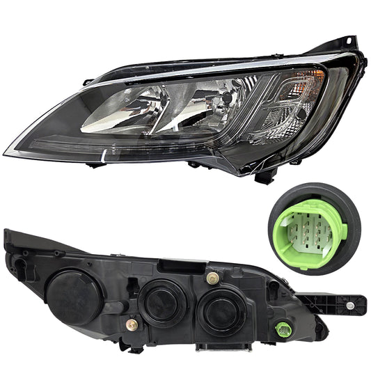 FARO DUCATO/ MANAGER 15-19 C/LUZ DE DIA CARGO VAN FONDO NEGRO C/MOTOR L CN