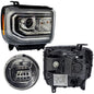 FARO SIERRA/ GMC 16-18 P/XENON FONDO CROMADO R