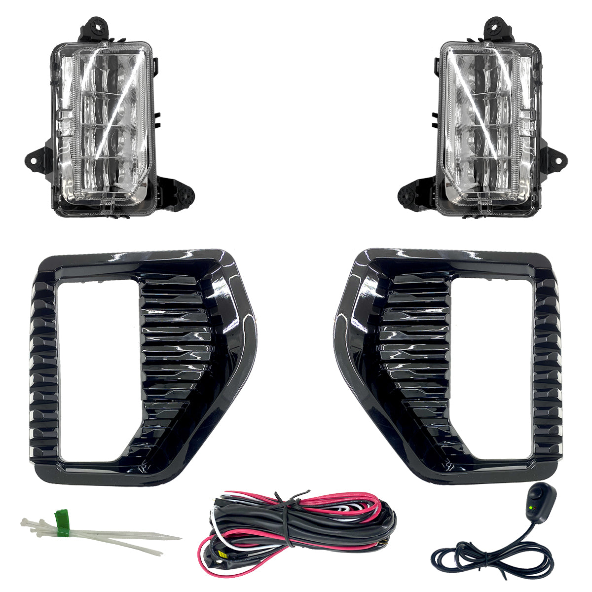 FARO NIEBLA SIERRA 19-21 5.4 LEDS C/PARRILLA JUEGO CN