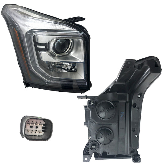 FARO YUKON DENALI 15-20 LUPA NEGRA P/FOCO HALOGENO C/LUZ DE DIA R