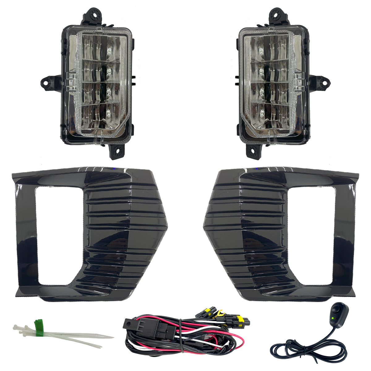 FARO NIEBLA YUKON/ DENALI 21-22 LEDS C/PARR JGO CN
