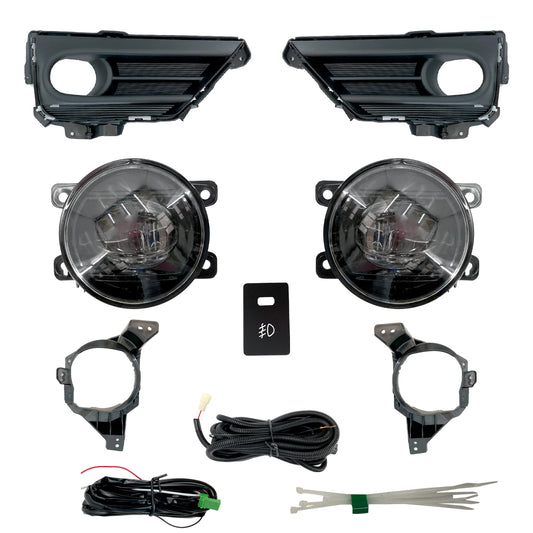 FARO NIEBLA CRV 20-22 LED C/PARRILLA C/BASE JUEGO CN