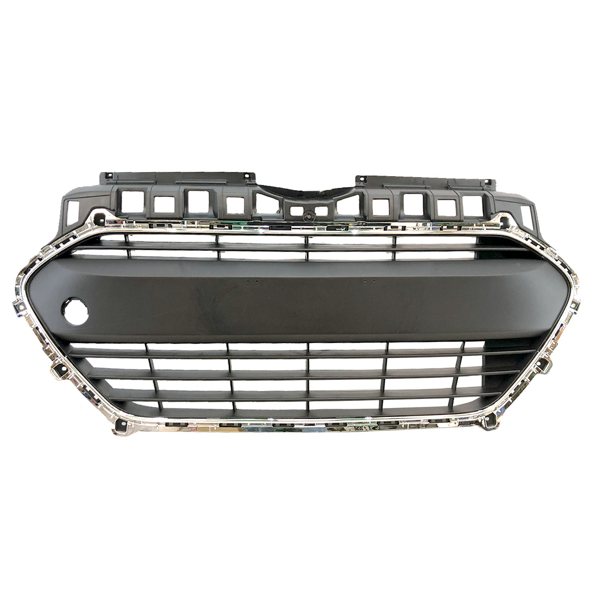 PARRILLA FASCIA GRAND I10 15-17 CENT C/FILO CROMO CN