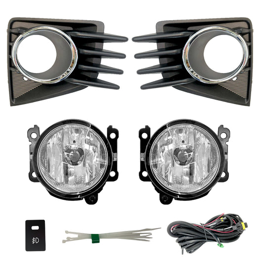 FARO NIEBLA MIRAGE 21-23 C/PARRILLA FILO / CROMO JUEGO CN