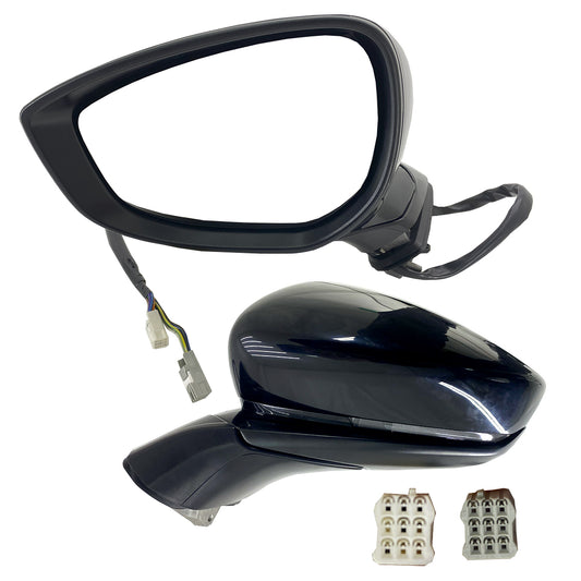 ESPEJO MAZDA 3 19-24 ELEC P/P C/DIRECC C/MEM C/DESEMP 9PIN L