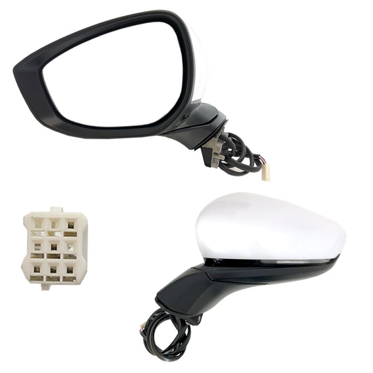 ESPEJO MAZDA 3 19-24 ELEC C/DESEMP P/P 5PIN L CN