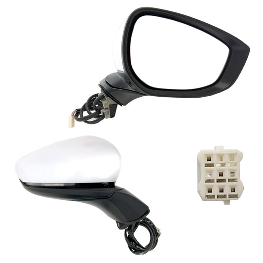 ESPEJO MAZDA 3 19-24 ELEC C/DESEMP P/P 5PIN R CN