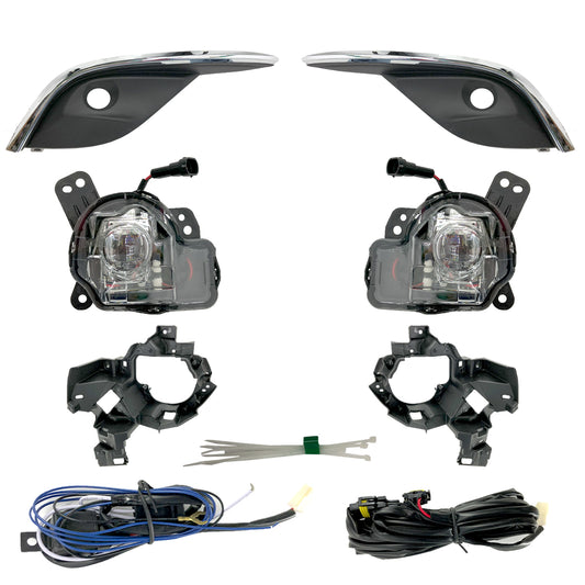 FARO NIEBLA MAZDA 6 16-18 LED C/PARRILLA FILO CROMO C/BASE JUEGO CN