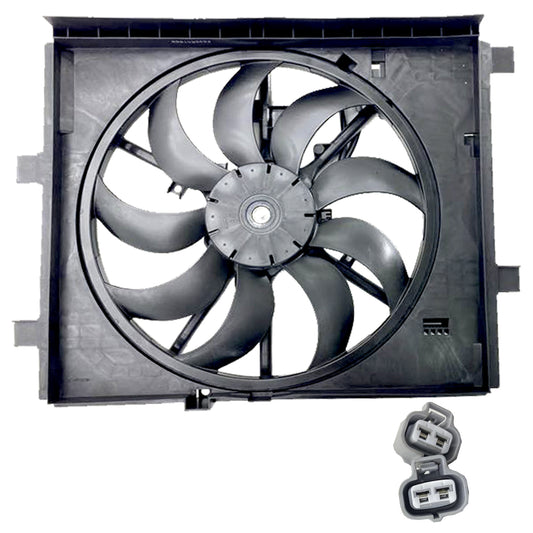 MOTOVENTILADOR JUKE 11-17 L4 1.6L P/RAD SENC COMPL 2 Y 2 PIN CN