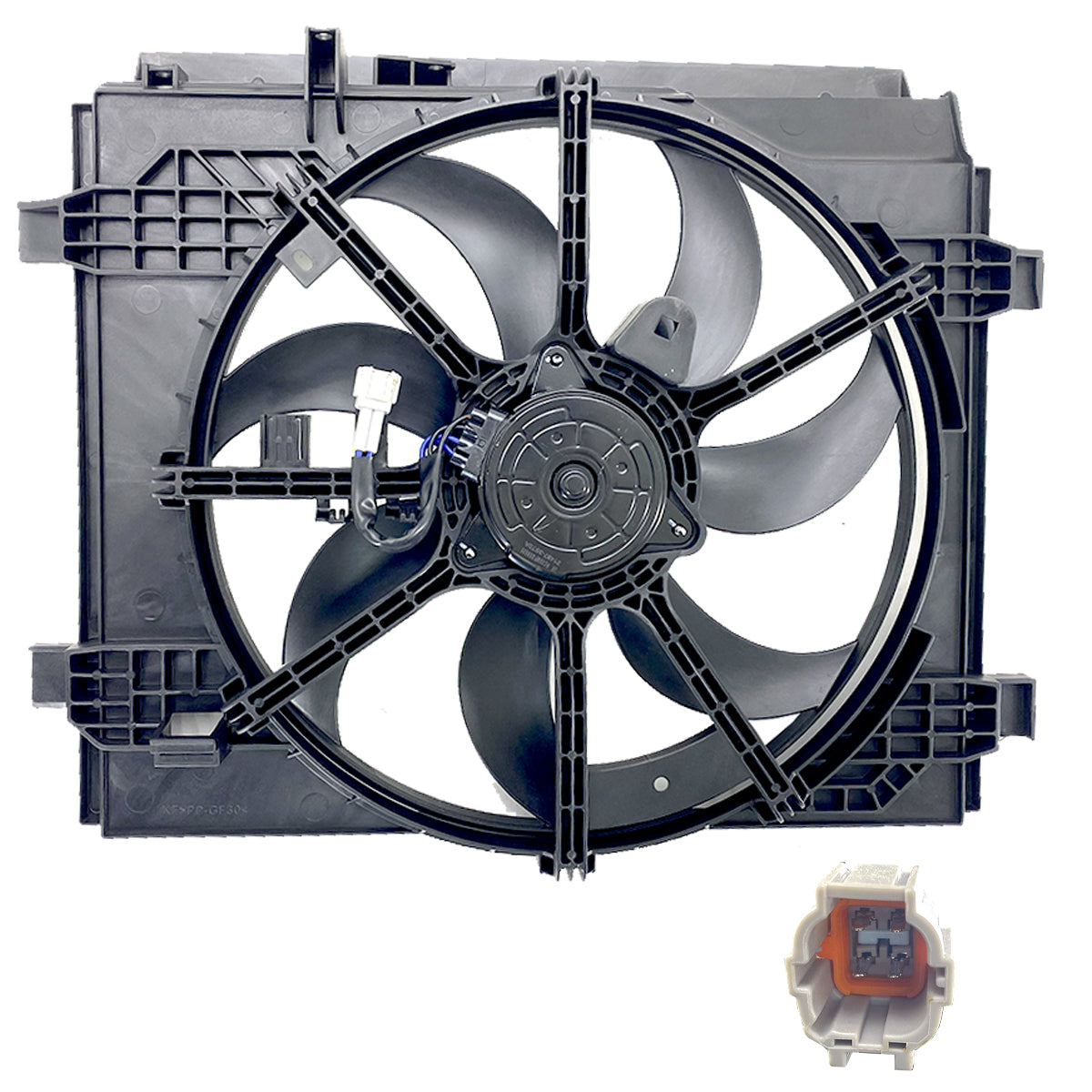 MOTOVENTILADOR SENTRA 13-19 L4 1.8L P/RAD SENC COMPL 4 PIN CN